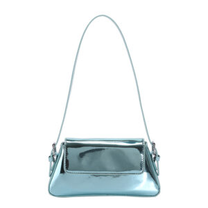 Alternative view of Women's Fashion Patent Leather Glossy Single Shoulder Crossbody Bag
