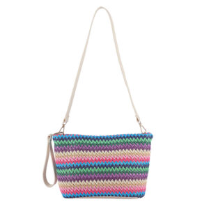 Alternative view of Rainbow Horizontal Striped Bucket Bag Popular This Year