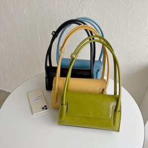 Baguette Bag Clamshell One Shoulder Niche Design All-match Texture Underarm Bag Female