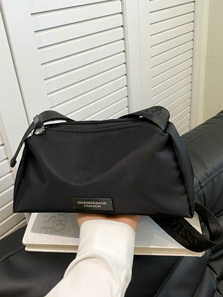 Alternative view of Solid Color Simple Crossbody Oxford Cloth Waterproof Bag Women's New