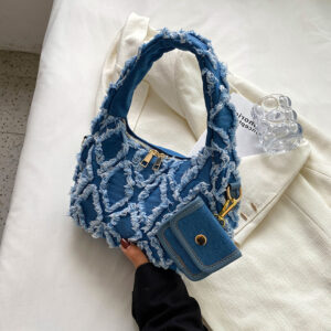 Alternative view of Summer Fashion Denim Handbag Niche Design