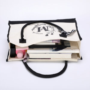 Alternative view of Canvas Bag Personalized First Printed Letter A