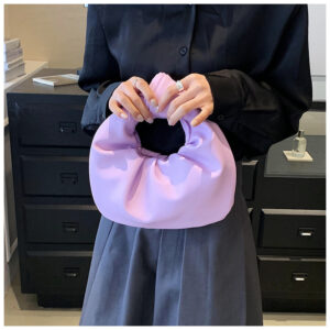 Alternative view of Western Style Crossbody Portable Pleated Cloud Bag For Women