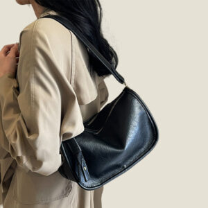 Boston Bag Women's Soft Leather Large Capacity Shoulder Crossbody