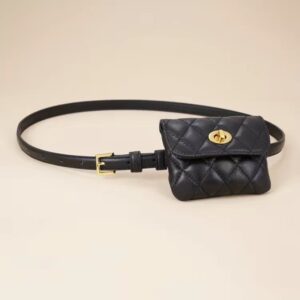 Alternative view of Fashionable High-grade New Rhombus Belt Waist Bag