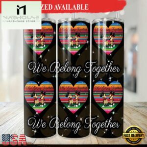 20oz Mickey Mouse We belong Together Valentines Tumbler