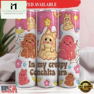 3D In My Creepy Conchita Era Tumbler Valentine's Day Skinny Tumbler