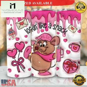 3D Valentine Stanley Gus Mouse Tumbler Design