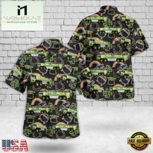 Aircraft Rescue and Firefighting Denver International Airport, St Patrick's Day Hawaiian Shirt