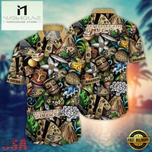 Anaheim Ducks NHL Team Hawaiian Shirt