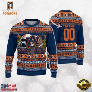 Auburn Tigers Logo Football NCAA Ugly Christmas Sweater