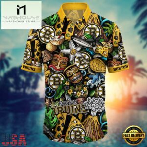 Boston Bruins NHL Hawaiian Shirt