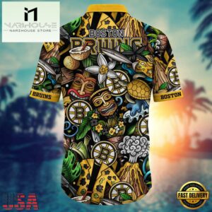 Boston Bruins NHL Hawaiian Shirt