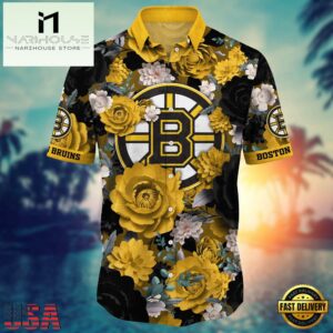 Boston Bruins NHL Summer Hawaiian Shirt
