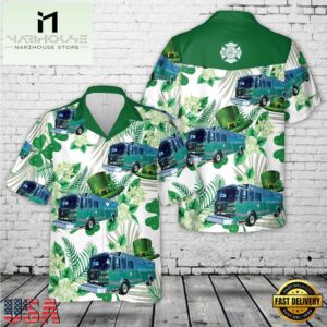Bowling Green Fire Company, MD Patrick'S Day Hawaiian Shirt