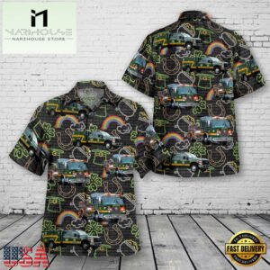 Bridgeport, Pennsylvania, Good Will Fire Company St Patrick's Day Hawaiian Shirt