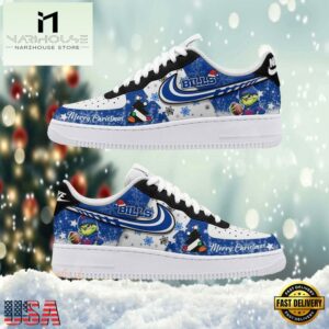 Buffalo Bills Merry Christmas Air Force 1 Shoes