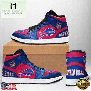 Buffalo Bills Nfl Football Air Jordan Sneaker Boots Shoes For Men Women
