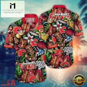 Calgary Flames NHL Hawaiian Shirt