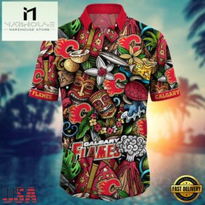 Calgary Flames NHL Hawaiian Shirt