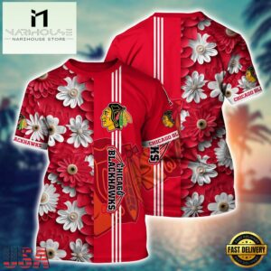 Chicago Blackhawks NHL 3D Unisex T Shirts