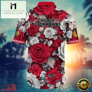 Chicago Blackhawks NHL Hawaiian Shirt