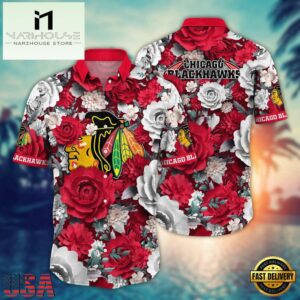 Chicago Blackhawks NHL Hawaiian Shirt