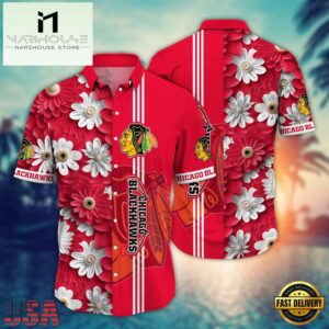 Chicago Blackhawks NHL Hawaiian Shirts