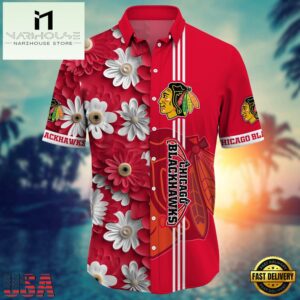 Chicago Blackhawks NHL Hawaiian Shirts