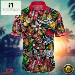 Chicago Blackhawks NHL Team Hawaiian Shirt