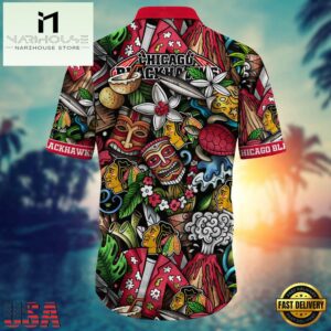 Chicago Blackhawks NHL Team Hawaiian Shirt