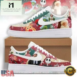Christmas Movies Air Force 1 Shoes Gift For Men Women