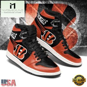 Cincinnati Bengals NFL JD1 Boot Sneakers Shoes