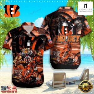 Cincinnati Bengals NFL Summer Hawaiian Shirt