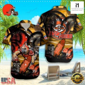 Cleveland Browns NFL Summer Hawaiian Shirt
