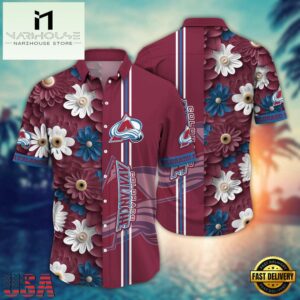 Colorado Avalanche NHL Hawaiian Shirt Team