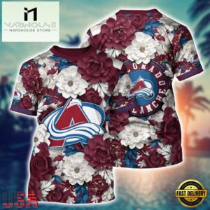 Colorado Avalanche NHL Summer 3D Unisex T Shirt