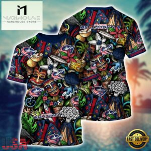 Columbus Blue Jackets NHL 3D Unisex T Shirts