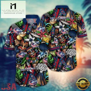 Columbus Blue Jackets NHL Hawaiian Shirts