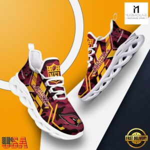 Personalized Arizona Cardinals NFL Sport Team Clunky Max Soul Shoes NFL Gifts 13 Custom Name Arizona Cardinals NFL Sport Team Clunky Max Soul Shoes