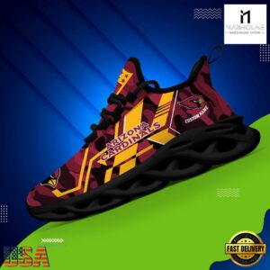 Custom Name Arizona Cardinals NFL Sport Team Clunky Max Soul Shoes