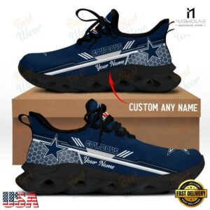 Custom Name Dallas Cowboys NFL Sport Max Soul Shoes