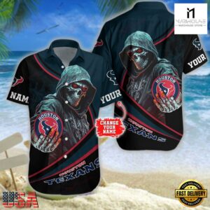 Custom Name Houston Texans NFL Hawaiian Shirt