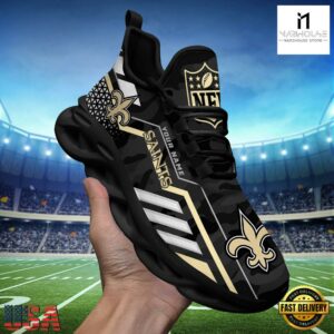 Custom Name New Orleans Saints NFL Sport Team Clunky Max Soul Shoes