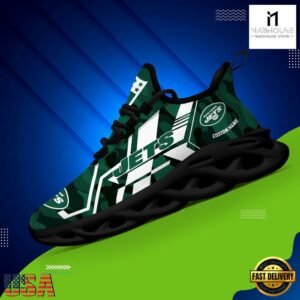 Personalized New York Jets NFL Sport Team Clunky Max Soul Shoes NFL Gifts 10 Custom Name New York Jets NFL Sport Team Clunky Max Soul Shoes