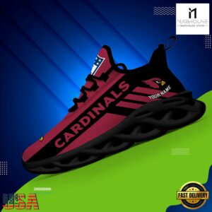 Custom Name NFL Arizona Cardinals Max Soul Shoes Gift For Fans