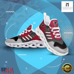 Custom Name NFL Atlanta Falcons Clunky Sport Max Soul Shoes