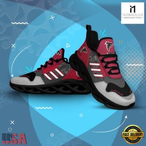 Custom Name NFL Atlanta Falcons Clunky Sport Max Soul Shoes