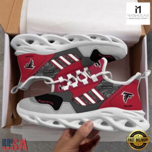 Custom Name NFL Atlanta Falcons Clunky Sport Max Soul Shoes