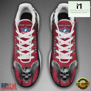 NFL Atlanta Falcons Skull Custom Air Max Plus Shoes 9 Custom Name NFL Atlanta Falcons Skull Air Max Plus Shoes